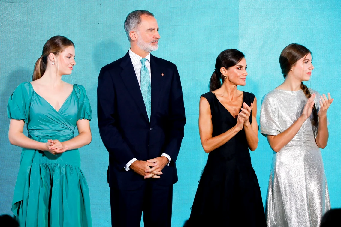 Familia regală spaniolă la Premiile Prințesei de Girona