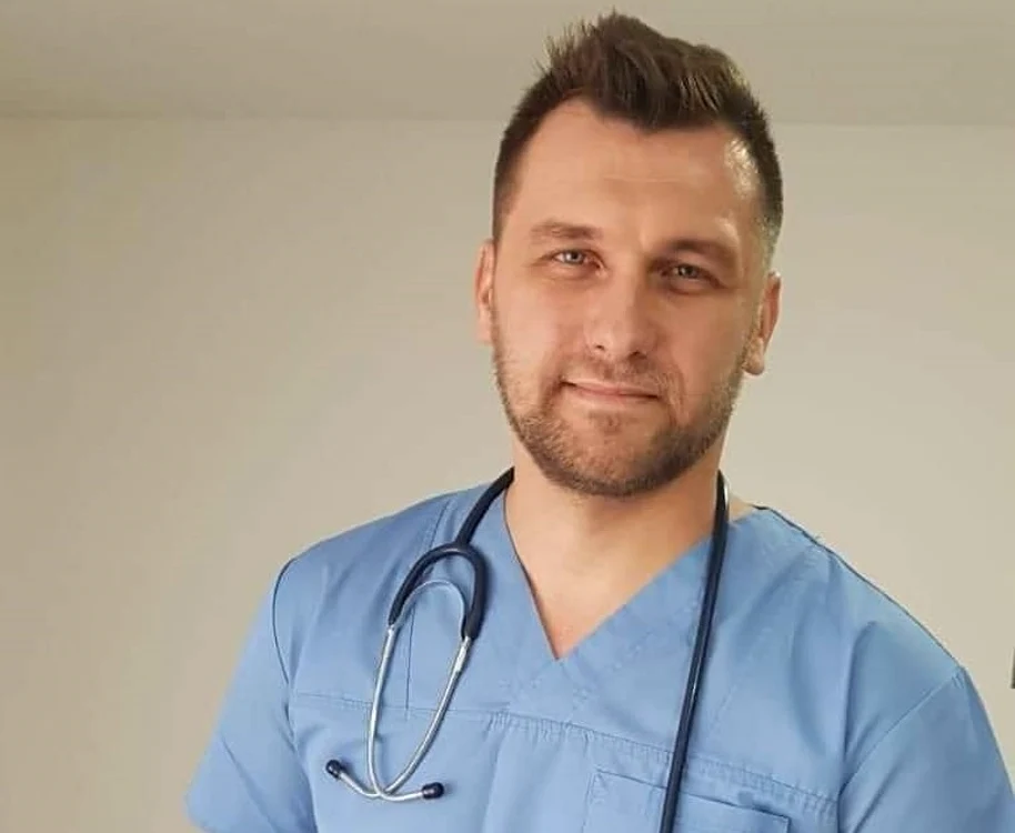 Medicul Răzvan Darea  FOTO Facebook