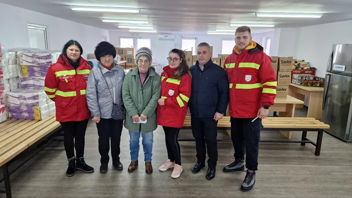 Ajutoarele au ajuns la refugiații ucraineni din Galați FOTO: Ionel Popa/Facebook