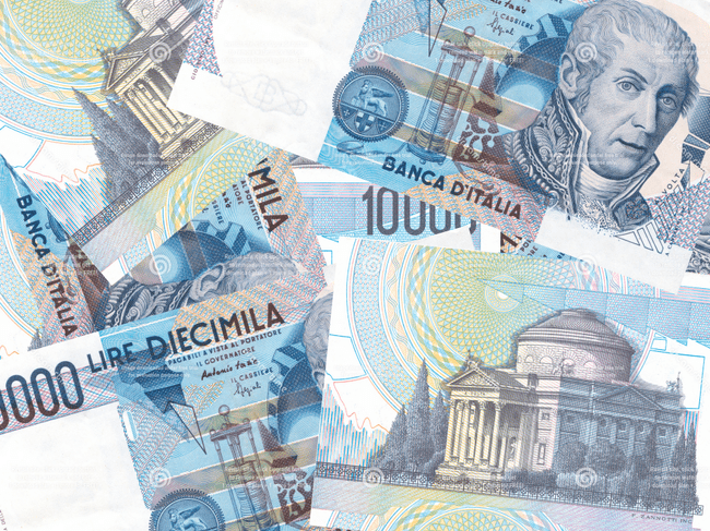 A găsit 2 miliarde de lire italiene puse la saltea de unchiul decedat. Banca refuză să le primească