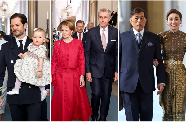 Prințul Philip și Prințesa Madeleine, Margareta și Radu, Regele Rama X și Regina Suthida   Getty Ima jpg