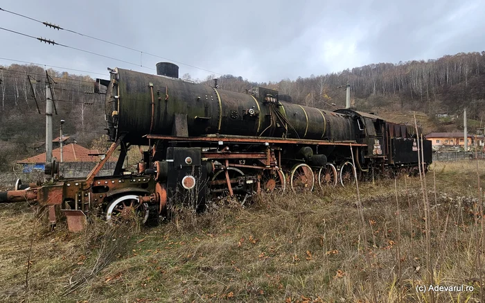 Locomotivă de epocă. Foto: Daniel Guță. ADEVĂRUL