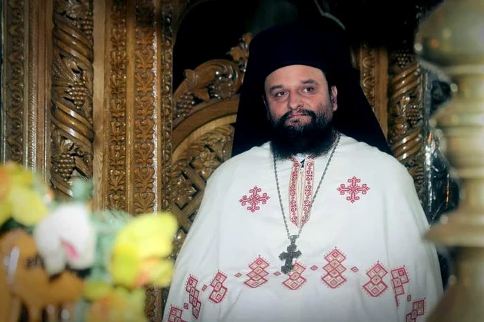 Starețul Serafim Caiea de la Mănăstirea Negru Vodă din Câmpulung Muscel