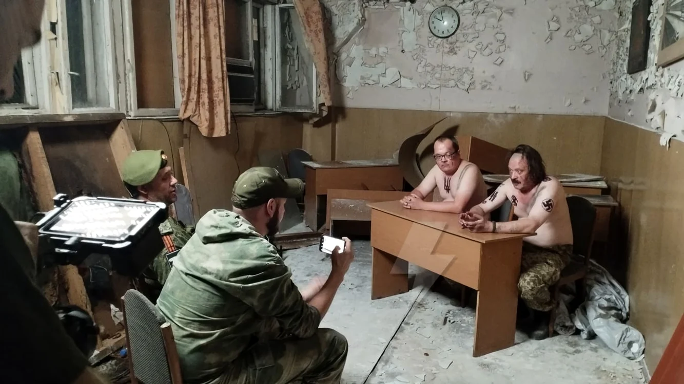 Film de propagandă făcut de ruși în regiunea ocupată Lugansk FOTO NEXTA