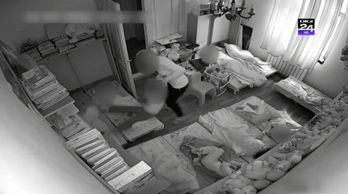 
    Una dintre imaginile surprinse pe camerele de supraveghere  