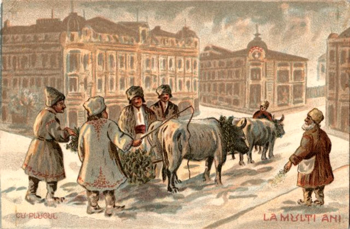 Obiceiuri de Anul Nou la români FOTO imagoromaniae