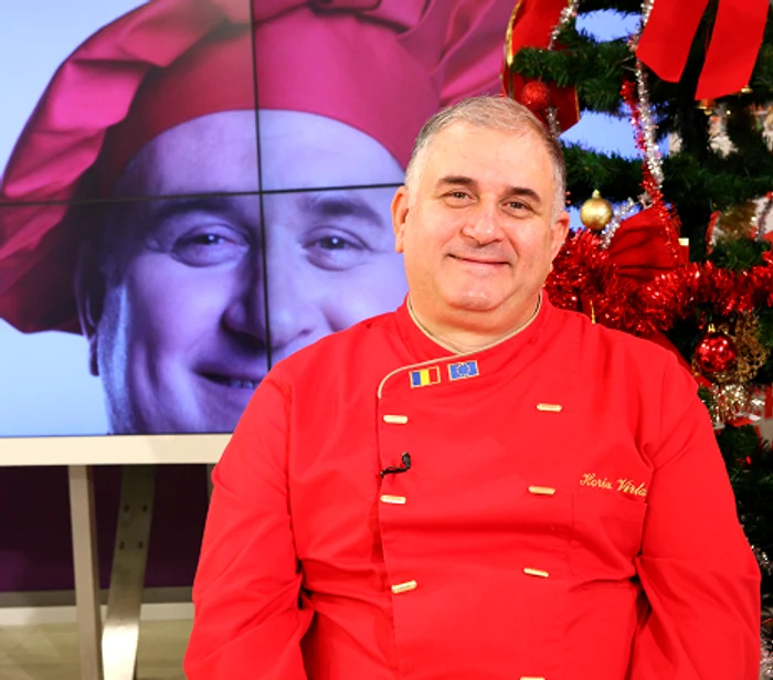 Horia Vârlan a răspuns afirmativ invitaţiei Click! de a dezvălui câteva secrete culinare utile pregătirii mesei de Crăciun Foto:Click!