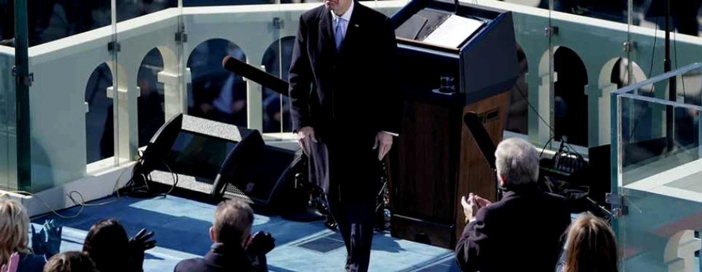 Joe Biden discurs si plecarea dupa depunerea juramantului la Capitoliu 20 ianuarie 2020 FOTO EPA-EFE