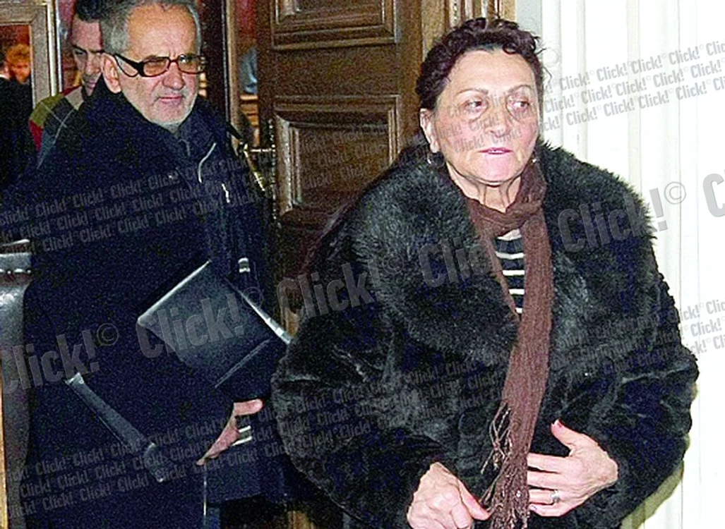 Ion şi Eugenia Manole au venit împreună ieri la Curtea de Apel (Fotografii: Sever Gheorghe)
