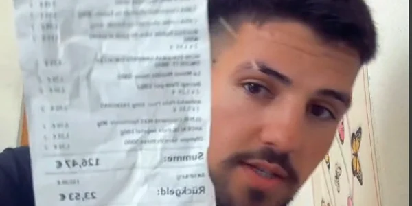Pe ce a platit un roman 126 de euro într un magazin romanesc din Germania Foto  Captură video tiktok jpg