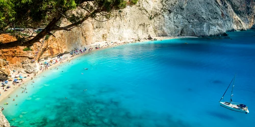 Porto Katsiki plaja in Lefkada FOTO Shutterstock