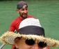 Anca Țurcașiu și iubitul ei, Călin Șerban, pe canoe în Palawan. FOTO: Instagram