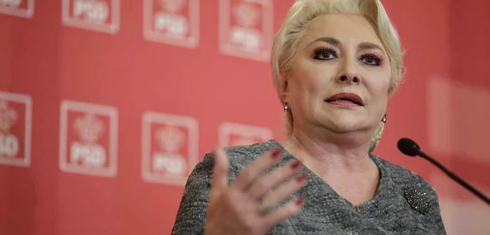 Premierul Viorica Dăncilă. FOTO Inquam Photos / Octav Ganea