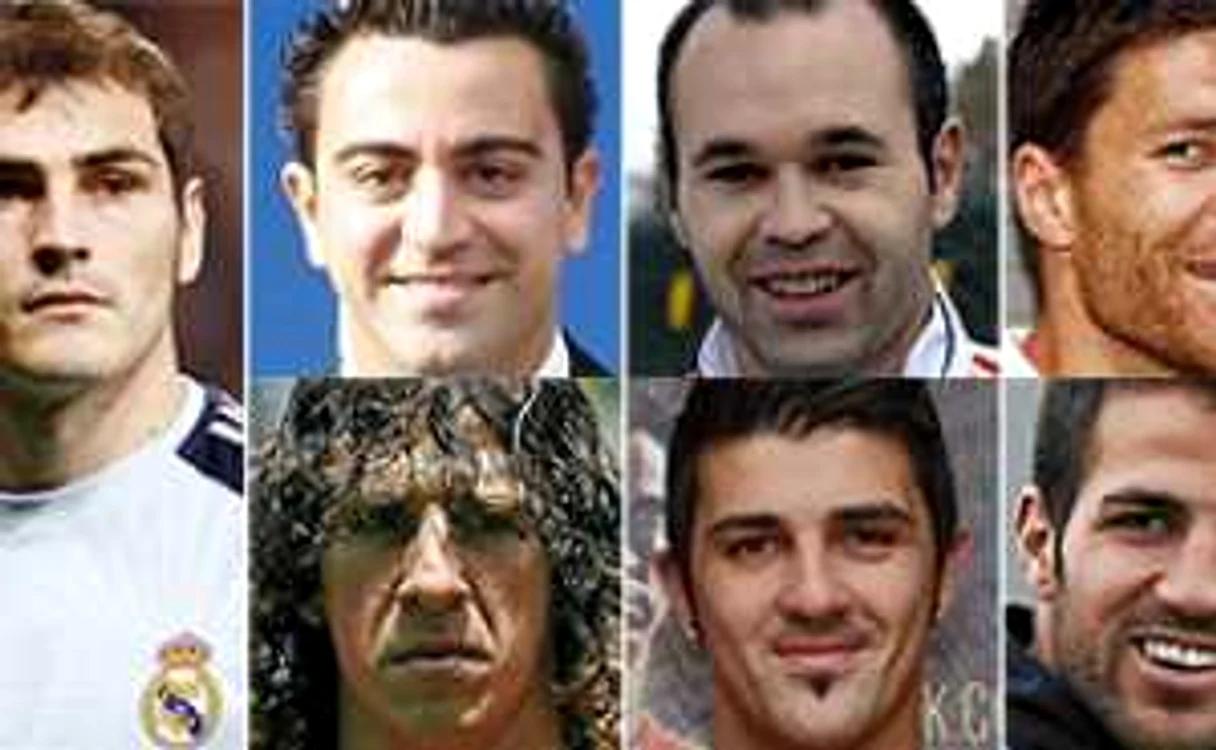 Cei şapte fotbalişti spanioli nominalizaţi la Balonul de Aur 2010 sursa: Marca