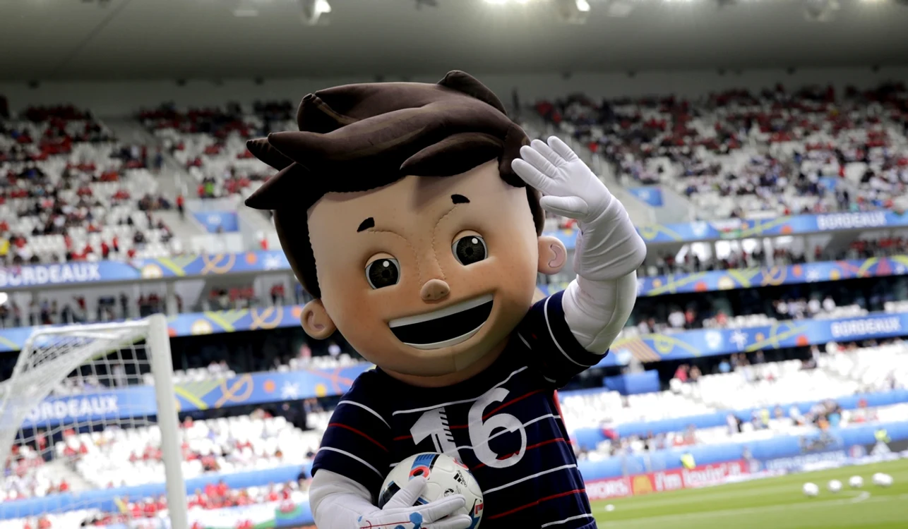 Super Victor, mascota EURO 2016 (FOTO: EPA)