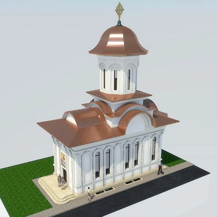 Așa varăta Biserica Institutului Oncologic București la finalizarea lucrărilor
