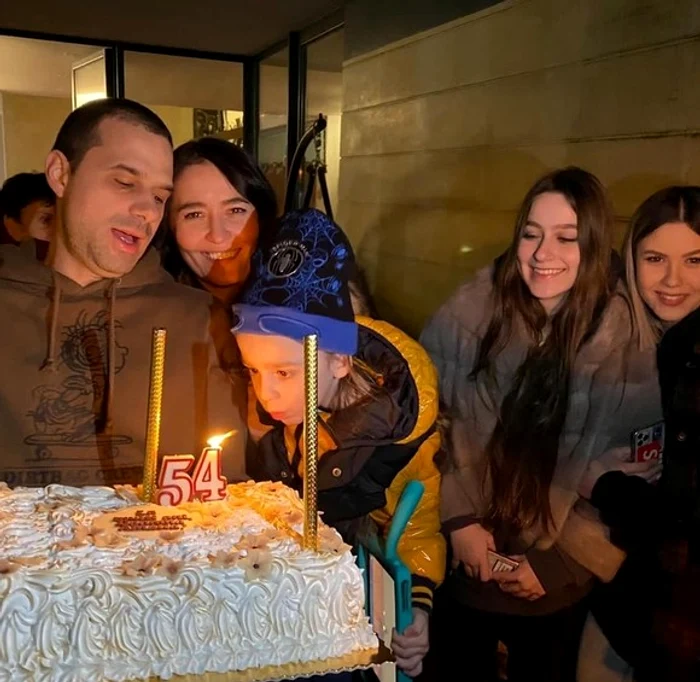 
    Celebra poză din decembrie 2018, când Amalia se apropia de 100 kg  