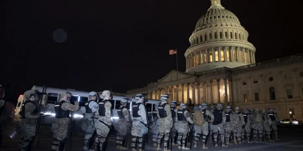 Garda Nationala Washington FOTO EPA-EFE