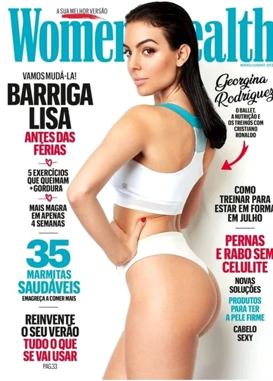 Georgina Rodruguez, pe coperta ediției portugheze Women's Health
