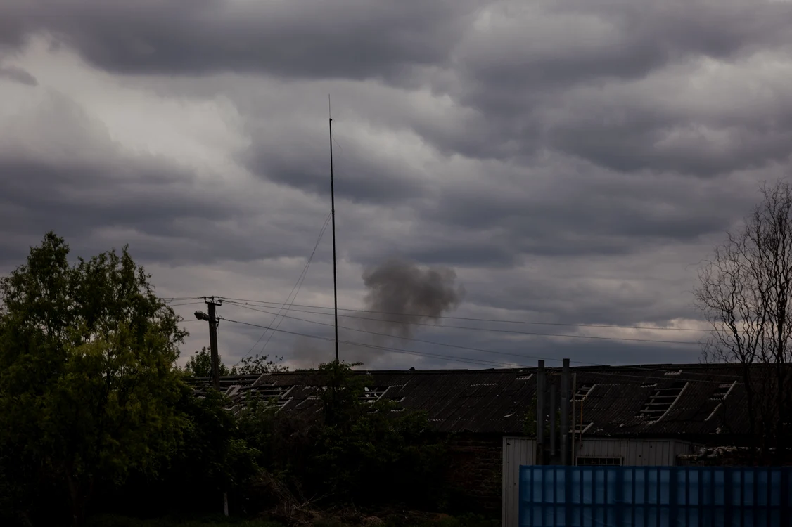 Bombardament rusesc asupra Vovceansk FOTO PROFIMEDIA