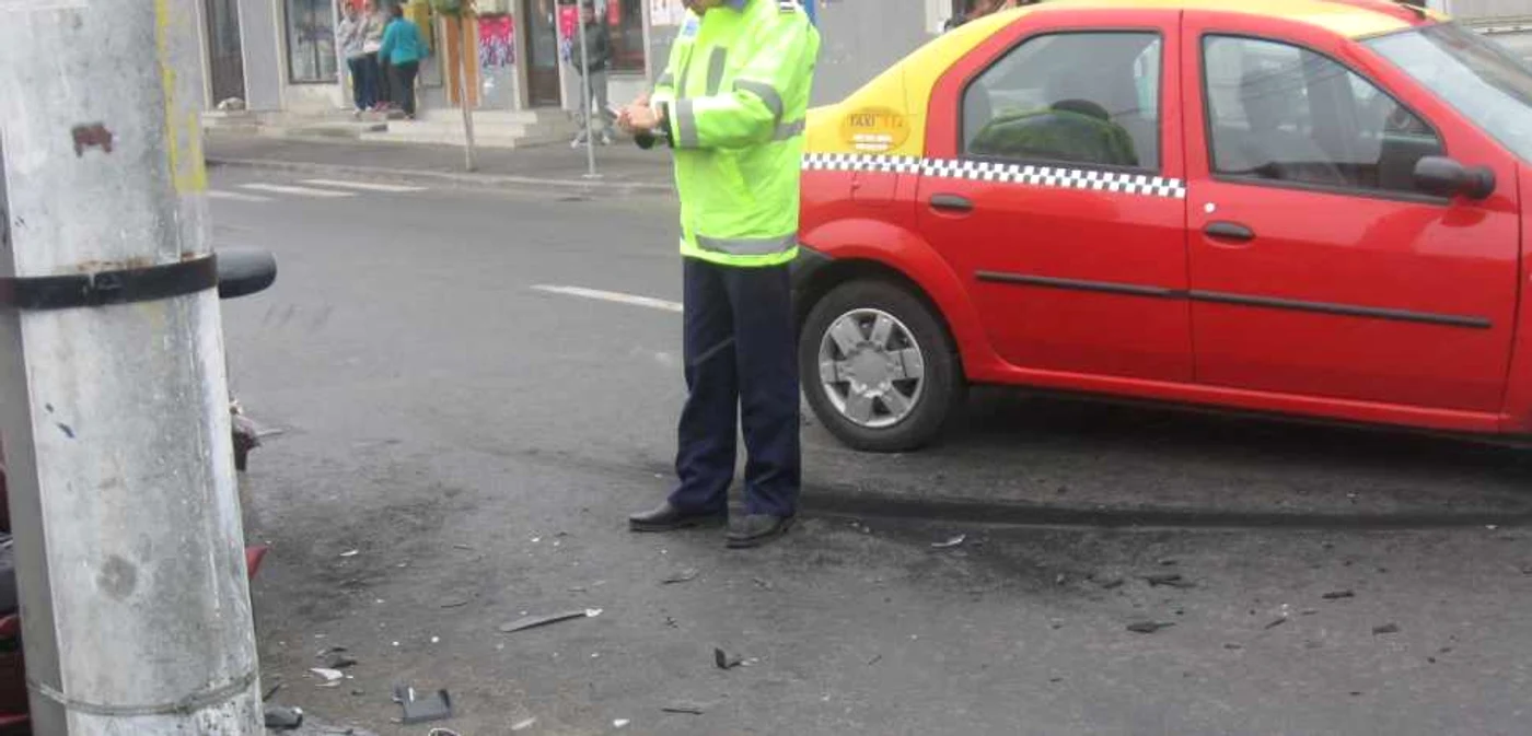 Accidentul a fost observat de poliţişti (foto: Arhivă)