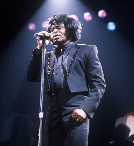 Cântărețul american James Brown, supranumit „Nașul muzicii soul” FOTO: Arhivă