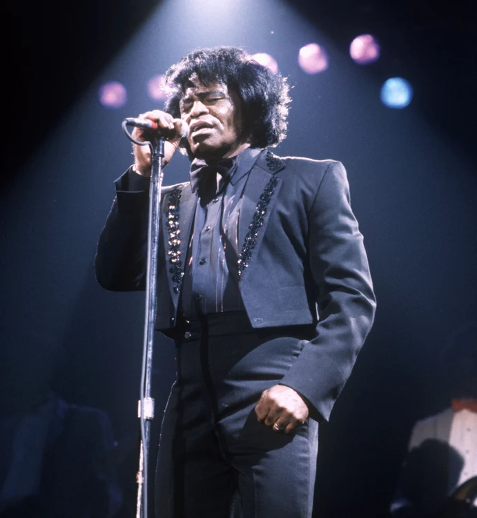 Cântărețul american James Brown, supranumit „Nașul muzicii soul” FOTO: Arhivă