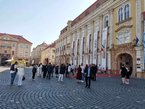 Deschiderea expoziției Brâncuși de la Timișoara FOTO Ștefan Both