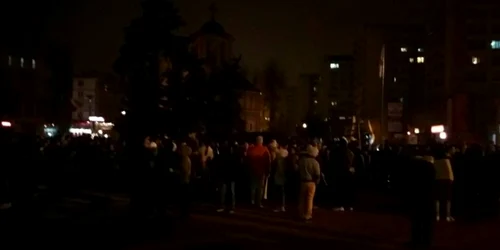 Mai bine de 500 de  persoane au luat parte la mitingul anti-Guvern