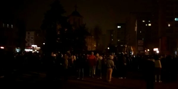 Mai bine de 500 de persoane au luat parte la mitingul anti-Guvern