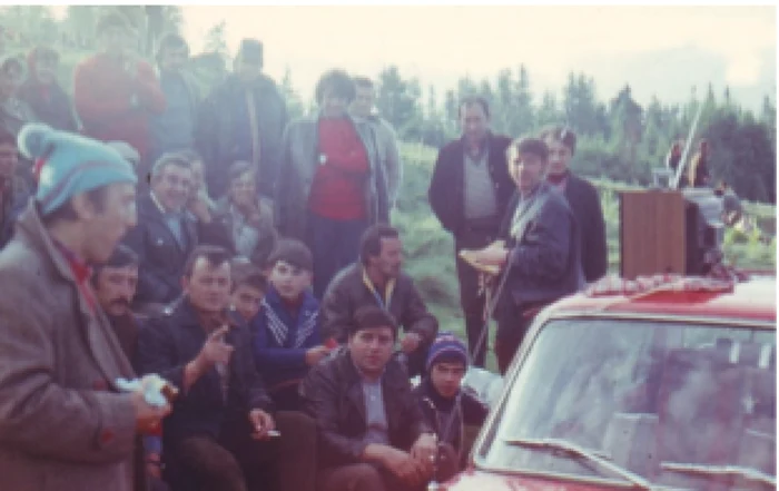 Oamenii urcau pe munţi sau pe dealuri unde prindeau fie televiziuni din Ungaria, fie din URSS. FOTO: ÁrPÁd Kémenes