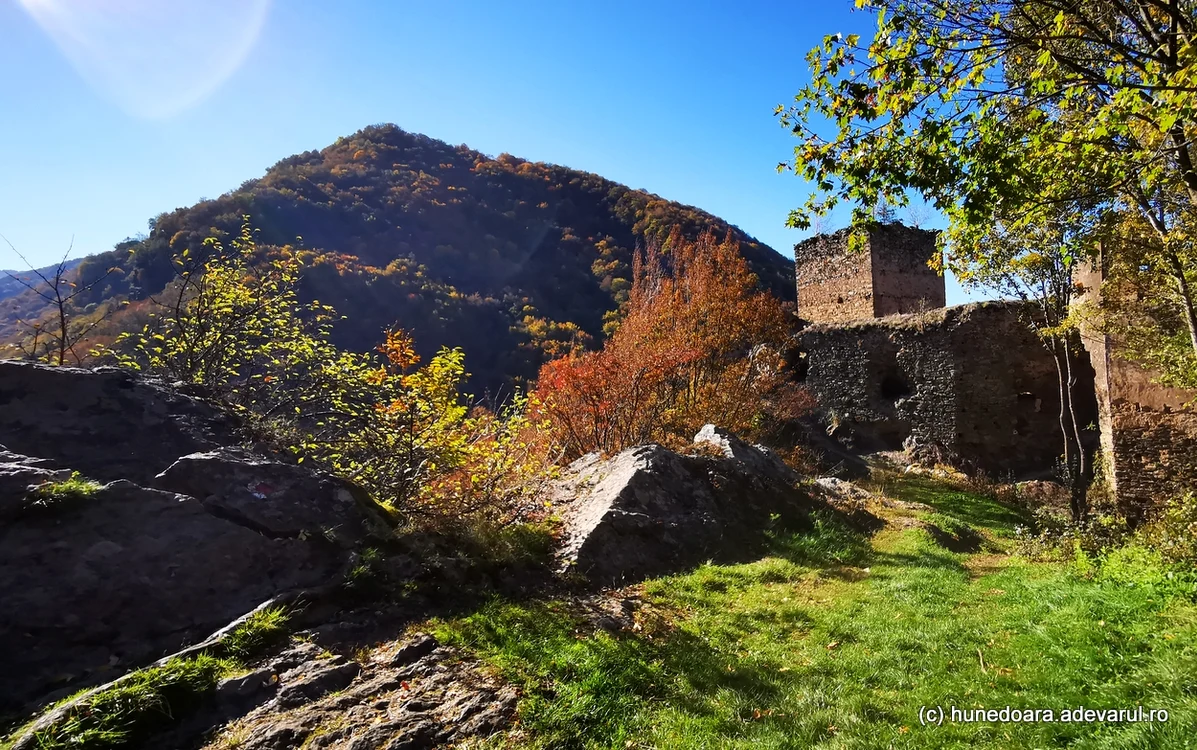 Cetatea Colț, numită și castelul din Carpați. Foto: Daniel Guță. ADEVĂRUL