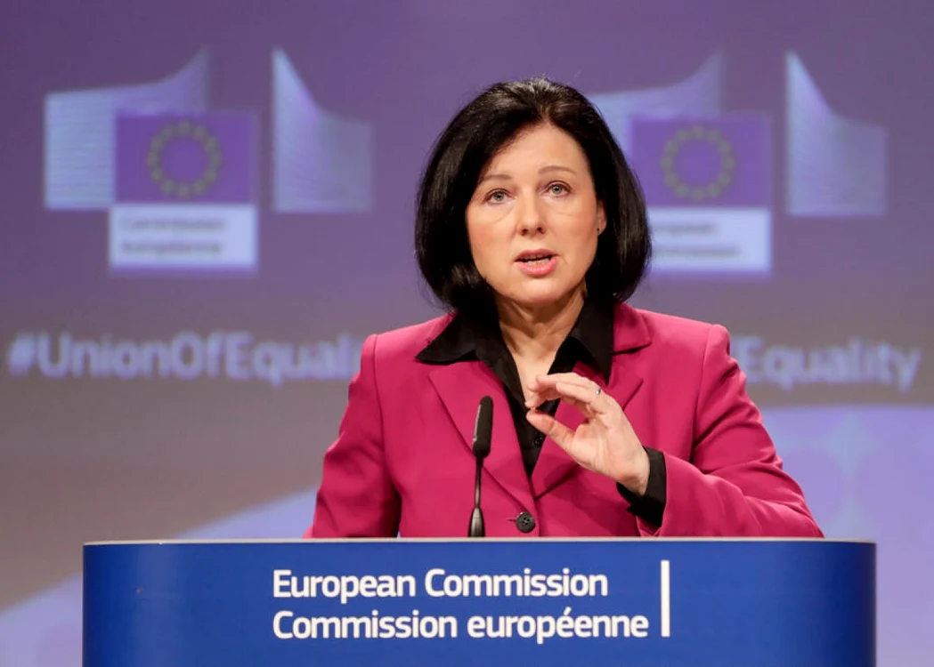Vera Jourova FOTO EPA-EFE