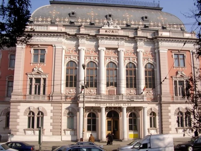 Sediul Curţii de Apel Cluj unde s-a dat luni, 28 ianuarie, sentinţa în cazul celor doi poliţişti FOTO:curteadeapelcluj.ro