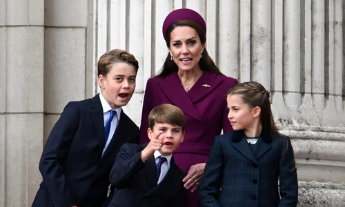 Kate Middleton, Prințul George, Prințesa Charlotte și Prințul Louis Foto Profimedia jpg