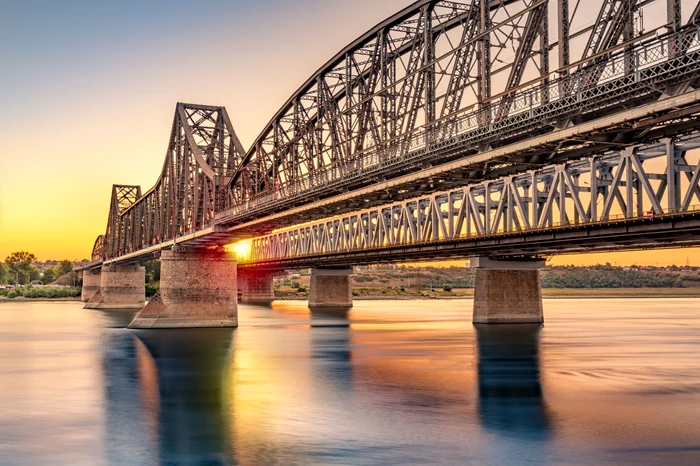 Podul de la Cernavodă, proiectat și construit de Anghel Saligny Foto Shutterstock