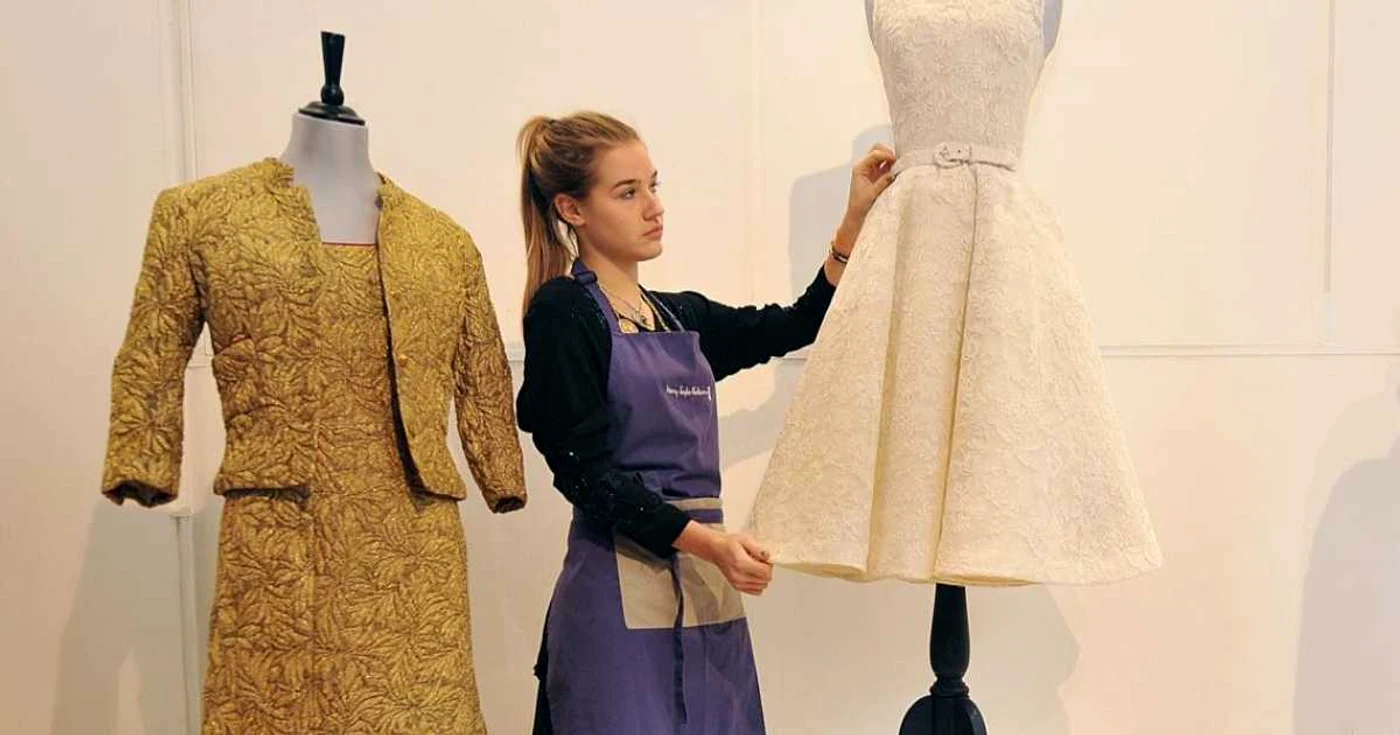 Rochia ivorie a lui Audrey Hepburn