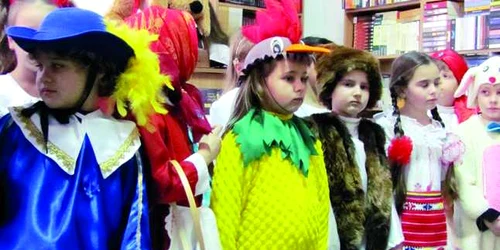 Copiii au interpretat roluri de poveste