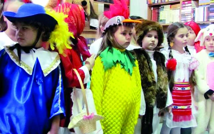 Copiii au interpretat roluri de poveste