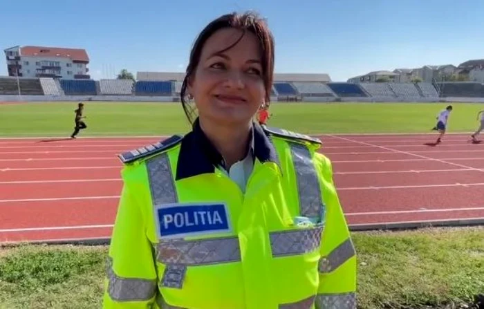 Norica Câmpean revine pe pista de atletism şi în calitate de poliţist. Foto Adevărul