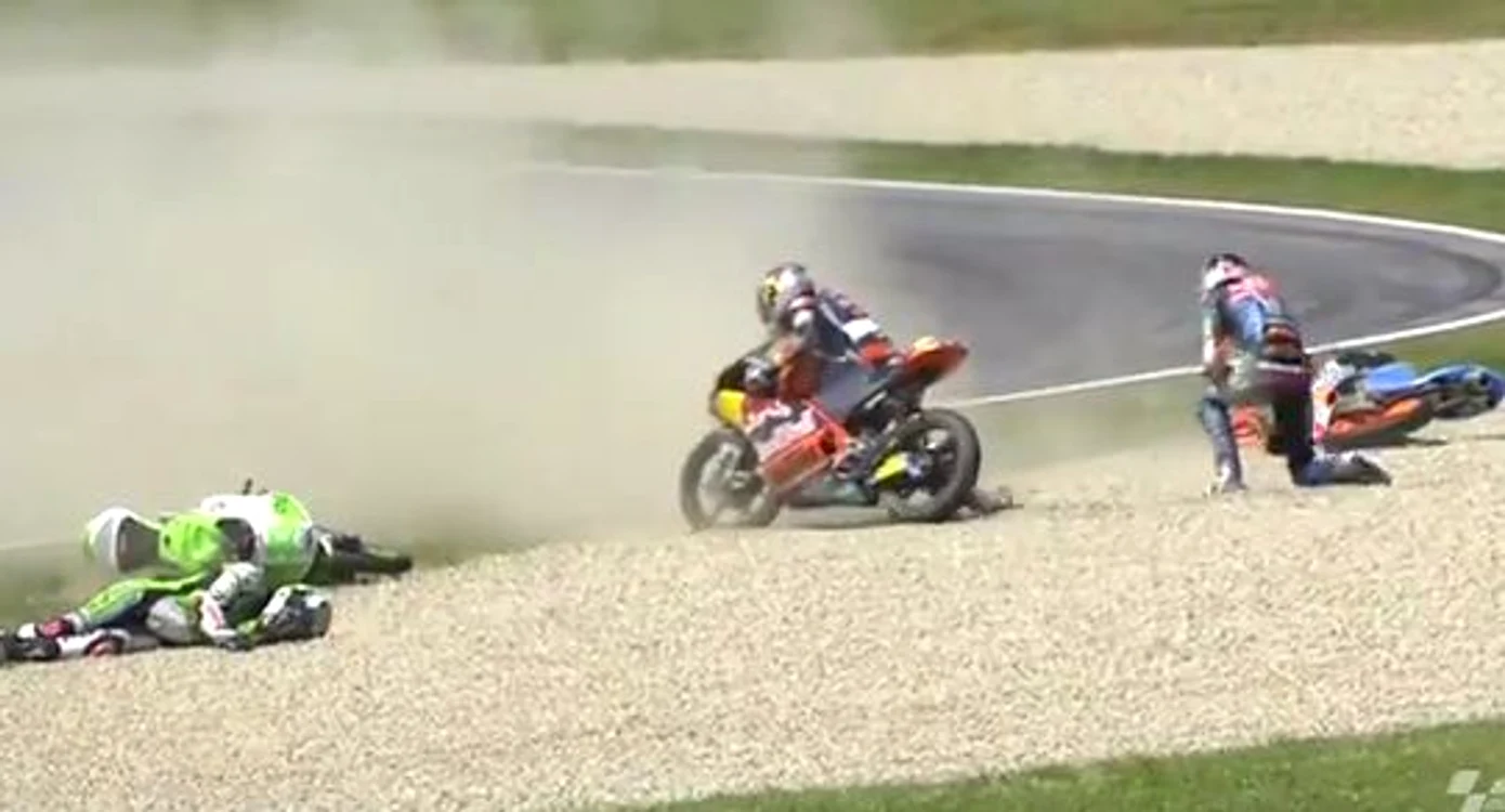 Accidente la Mugello