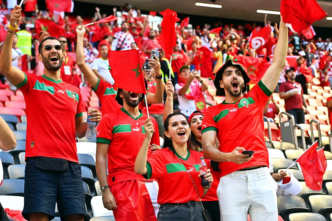 Suporteri marocani. FOTO EPA EFE