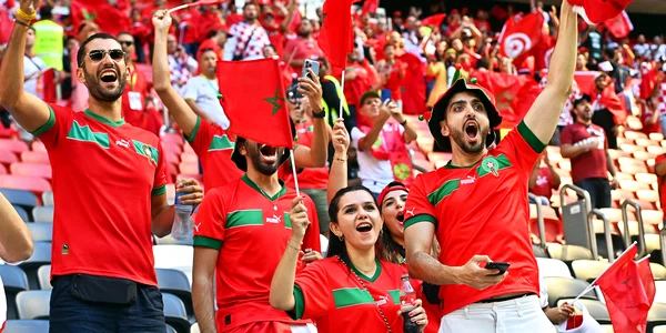 Suporteri Maroc la la Cupa Mondială de fotbal din Qatar 2022 FOTO EPE EFE (1) jpg