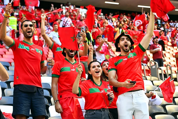 Suporteri marocani. FOTO EPA EFE