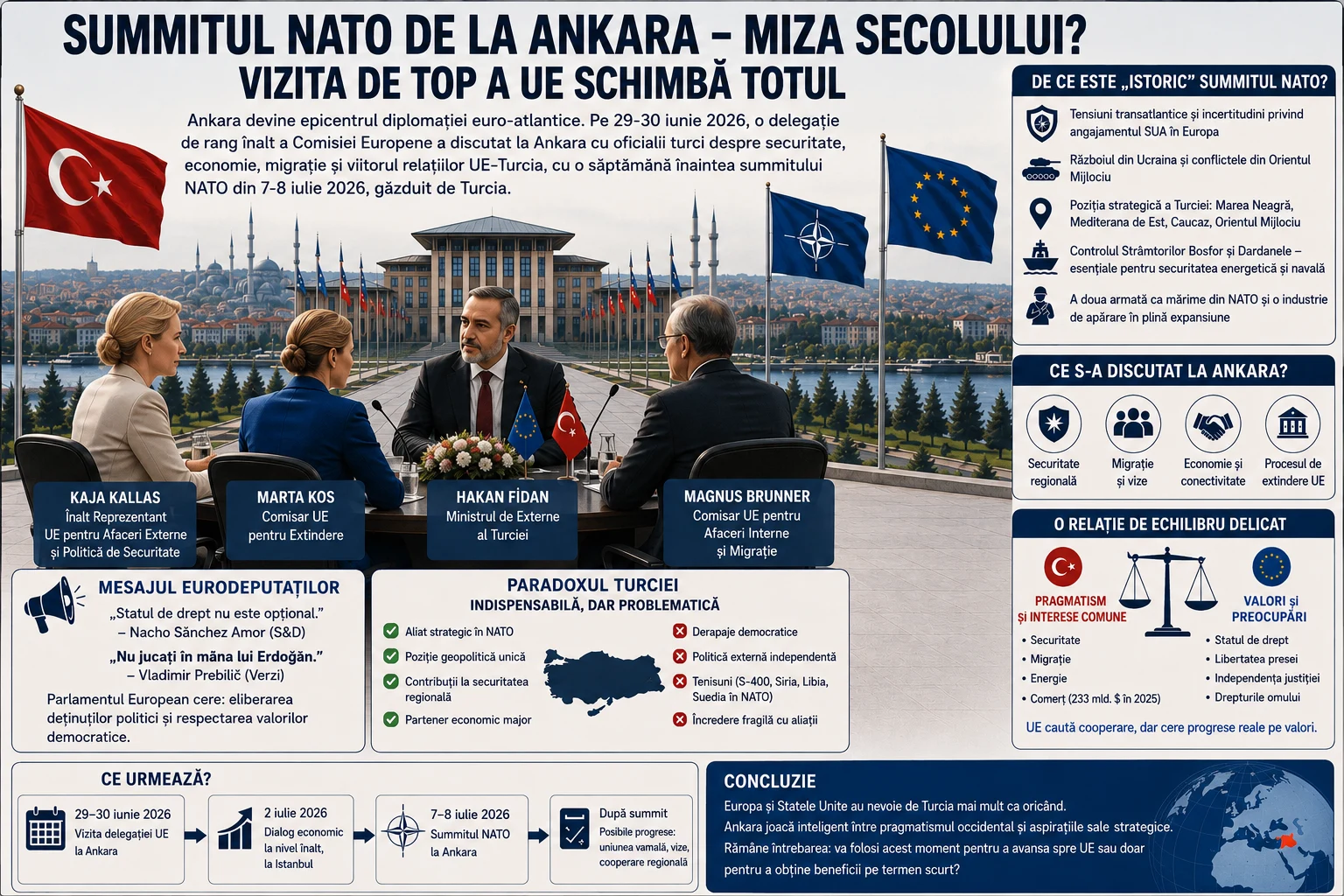 Summitul NATO de la Ankara – miza secolului?