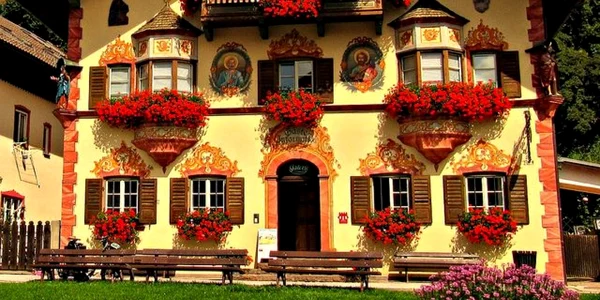 Case în stil bavarez FOTO pinterest.com