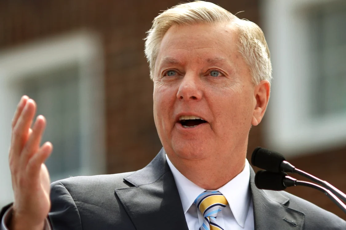 Senatorul american republican Lindsey Graham/ FOTO:EPA/EFE