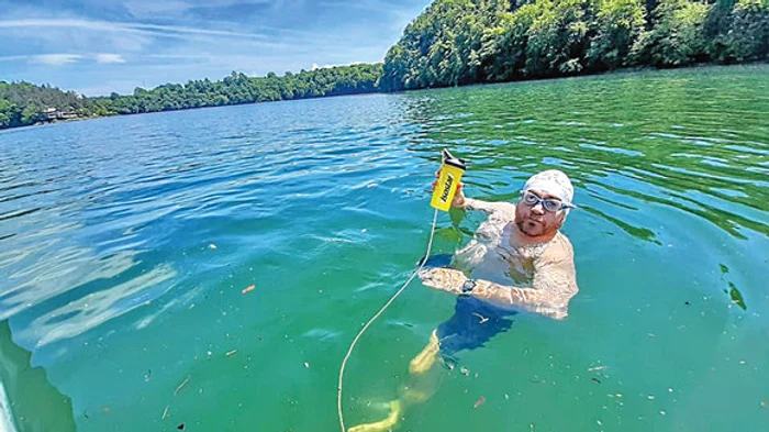 Avram Iancu, înotător de cursă lungă