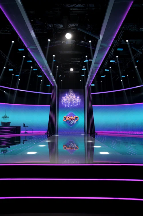 Noul platou al emisiunii ,,Bravo, ai stil” / foto: Kanal D2