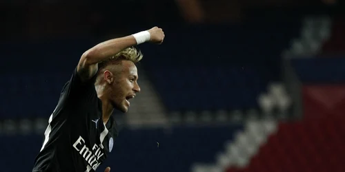 Neymar - PSG - Steaua Roşie Belgrad / FOTO EPA - EFE